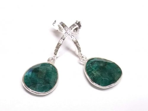 Judy Larson's Adjusting Purchased Ear Wires - , General Education, Butane Torch, Soldering, Solder, Attach the drops to the earrings